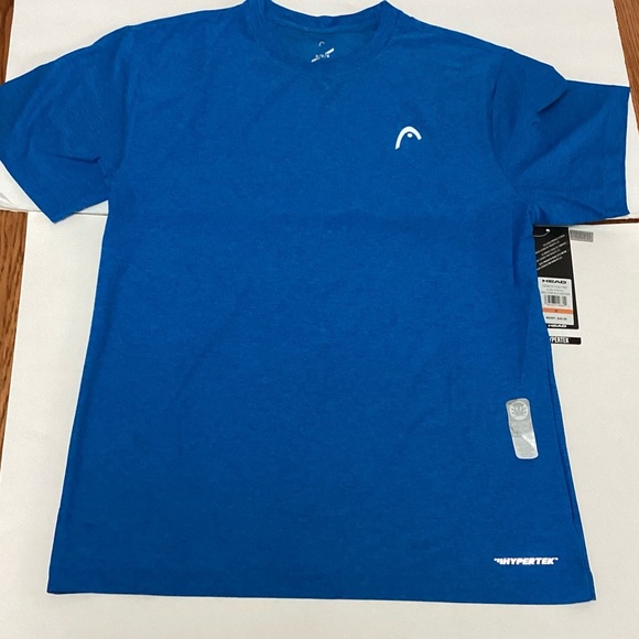 Head Men’s Classic Head Hypertek Tee Shirt Short Sleeve Crew Neck Blue - Picture 1 of 6